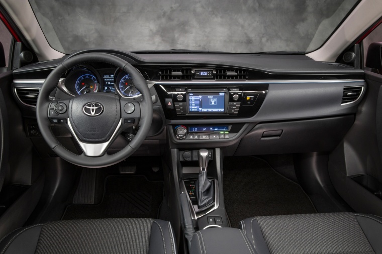 2015 Toyota Corolla S Premium Cockpit In Black Color Picture Image